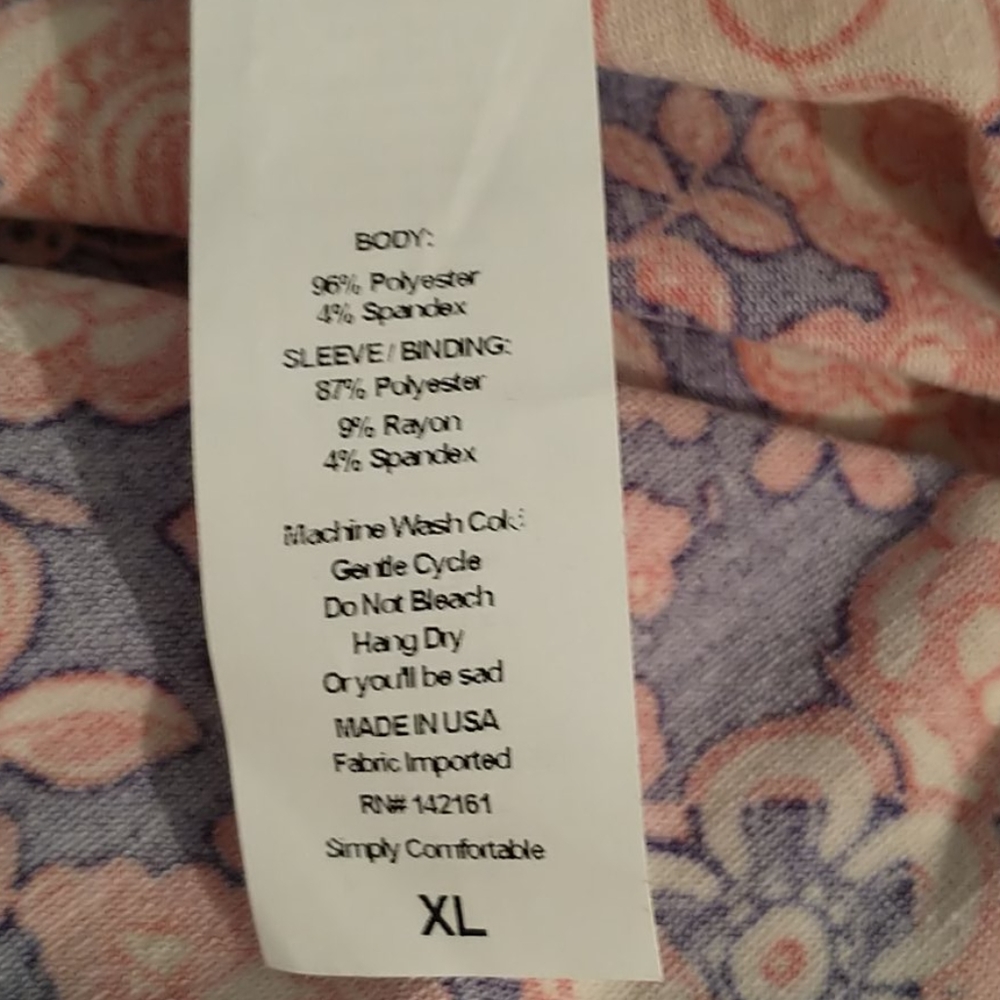 Lularoe XL Randy top - Picture 4 of 4